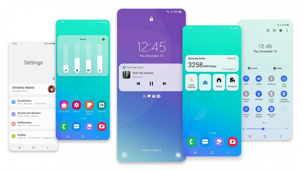 Samsung Android skin One UI