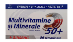 ZDROVIT Multivitamine si Minerale cu Ginseng 50+